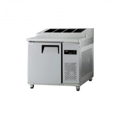 간냉식 토핑테이블 3자 올냉장