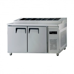 간냉식 토핑테이블 5자 올냉장