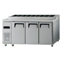 간냉식 토핑테이블 6자 올냉장