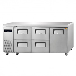 카페형 서랍식 6자 우도어 좌서랍 4칸