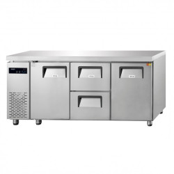 카페형 서랍식 6자 좌우도어 중서랍 2칸