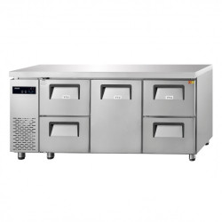 카페형 서랍식 6자 중도어 좌우서랍 4칸