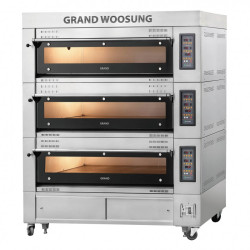 데크오븐 4매 3단