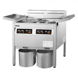 상업용 가스 튀김기 (22리터×2개)
