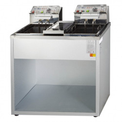 전기 튀김기 2구(분체)