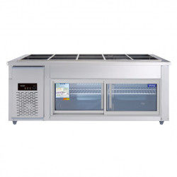 직냉식 찬밧트(유리문) 6자 올냉장 디지털