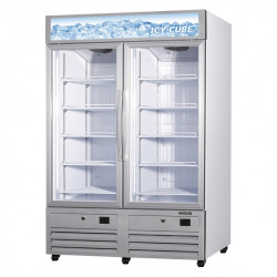 간냉식 수직 냉동쇼케이스 1340 2도어