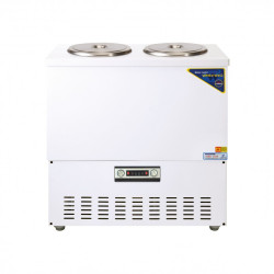 육수 냉장고 칼라 3말 쌍통 2라인