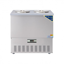 육수 냉장고 스텐 3말 쌍통 1라인