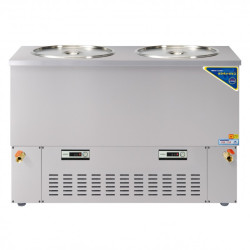 육수 냉장고 스텐 5말 쌍통 2라인